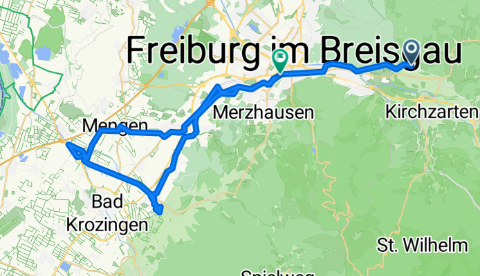 Fohrenbühl nach Bayernstraße