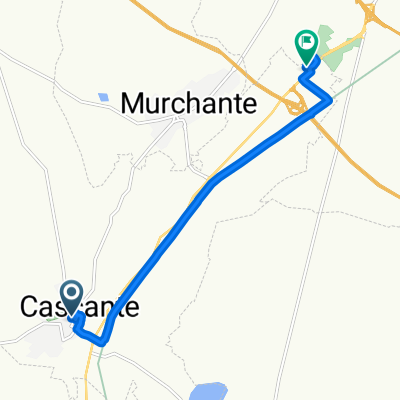 Calle Coso nach N-121C Km