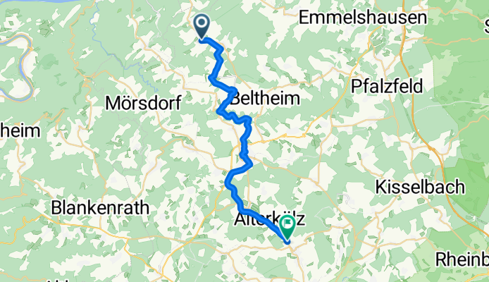 Route von Dommershausen