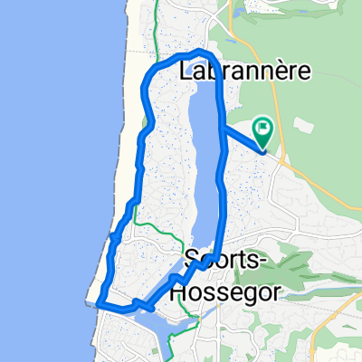 Route des Lacs, Soorts-Hossegor à Route des Lacs, Soorts-Hossegor