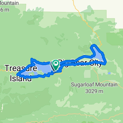 Park Ave, Big Bear Lake to Park Ave, Big Bear Lake