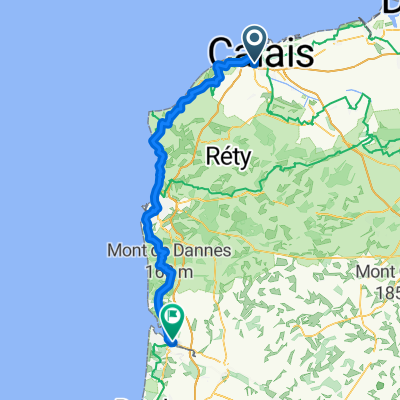 Rue de Tunis to Rue de Rosamel