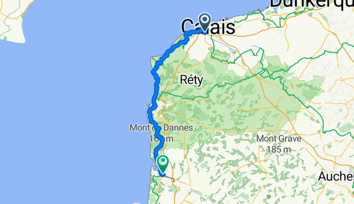 Rue de Tunis to Rue de Rosamel