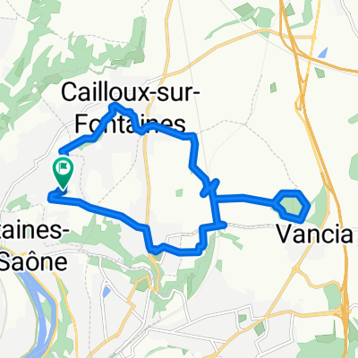 Allée des Acacias, Fontaines-Saint-Martin à Fontaines-Saint-Martin