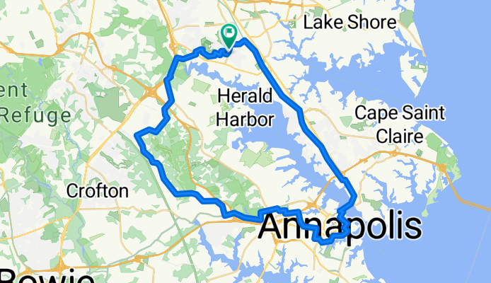 Route in Severna Park