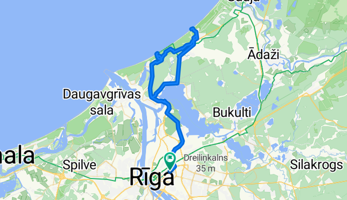 A. Čaka iela, Рига до A. Čaka iela, Рига