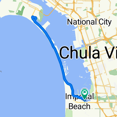 13th St, San Diego to 13th St, Imperial Beach