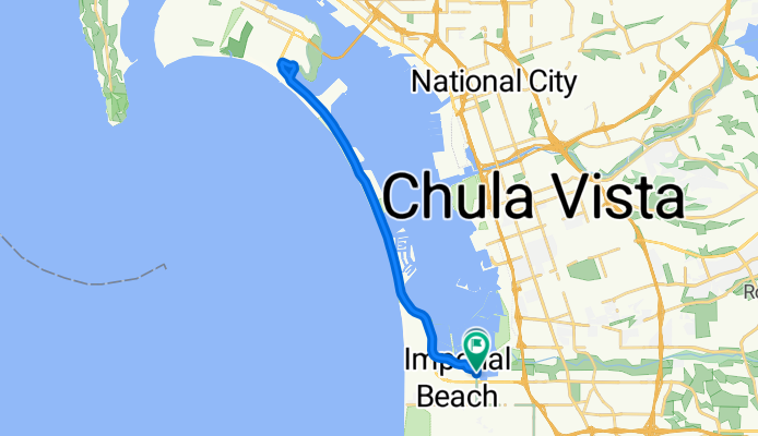 13th St, San Diego to 13th St, Imperial Beach