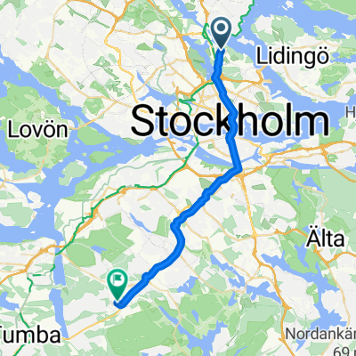 Lappis to Flemingsberg popular