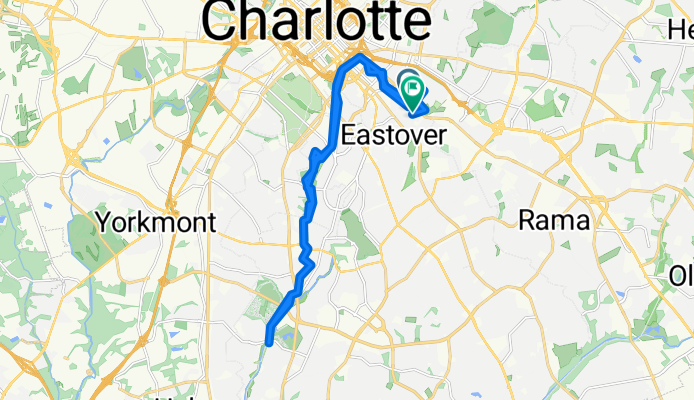 Kenmore Ave, Charlotte to Kenmore Ave, Charlotte