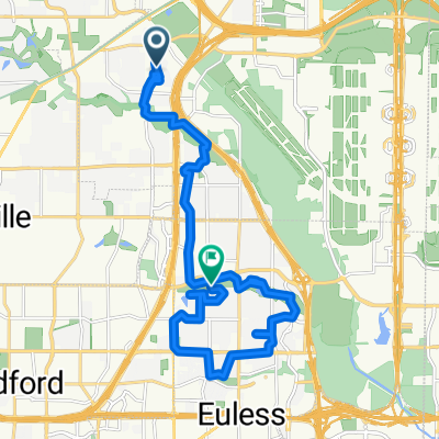 Wood Crest Dr, Grapevine to Trailwood Dr, Euless