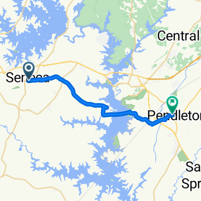N Townville St, Seneca to Town St, Pendleton