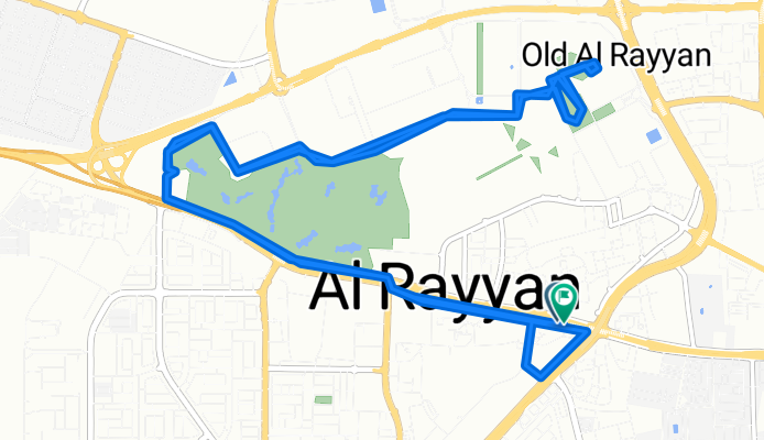 Al Rayyan Al Jadeed Street, Al Rayyan to Al Rayyan Al Jadeed Street, Al Rayyan