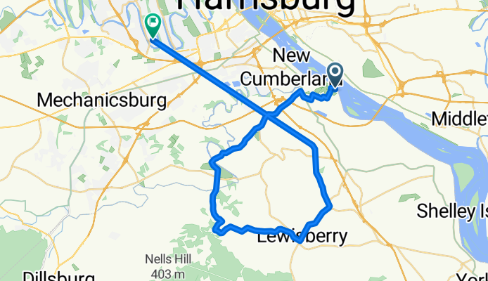 Mifflin Avenue to Pawnee Drive