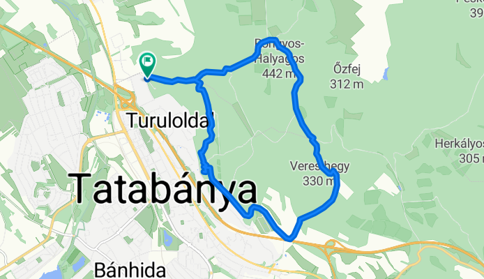 Tatabánya - Turul kör