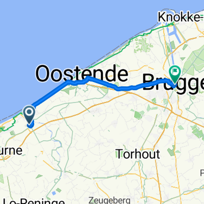 From Nieuwpoort to Bruges