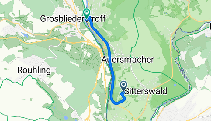 Zum Bergwald nach D81