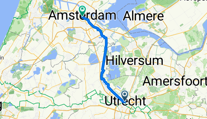 From Utrecht to Amsterdam