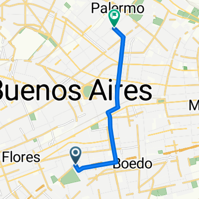 Emilio Mitre, Buenos Aires to Guatemala, Buenos Aires