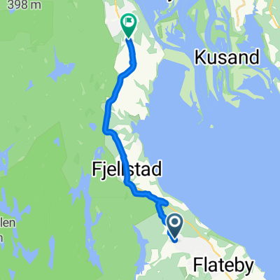 Høgdaveien, Flateby to Hektnervegen, Fjerdingby