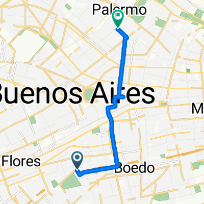 Avenida Eva Perón, Buenos Aires to Soler, Buenos Aires