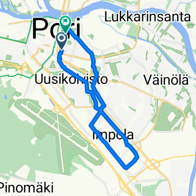 Vähälinnankatu, Pori to Vähälinnankatu, Pori