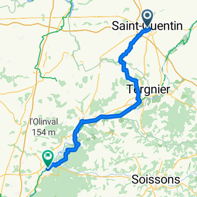 saint-quentin to compiegne