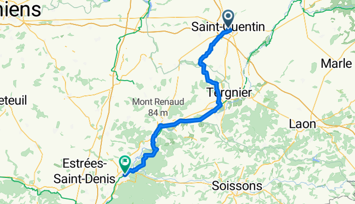 saint-quentin to compiegne