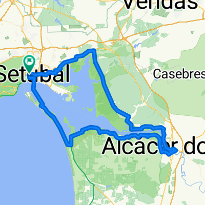 251011 Estuário do Sado Setúbal-Alcácer do Sal-Setúbal 118km 530d+