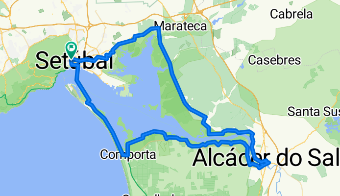 251011 Estuário do Sado Setúbal-Alcácer do Sal-Setúbal 118km 530d+