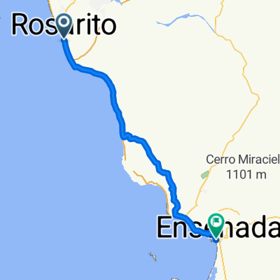 Boulevard Benito Juárez García, Playas de Rosarito a Boulevard General Lázaro Cárdenas, Ensenada