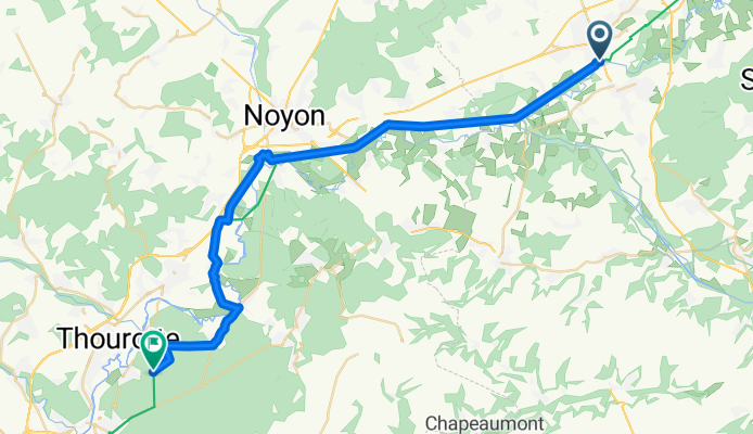 Chauny - Le Plessis-Brion