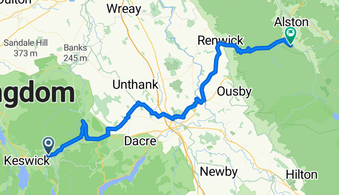 Keswick to Alston