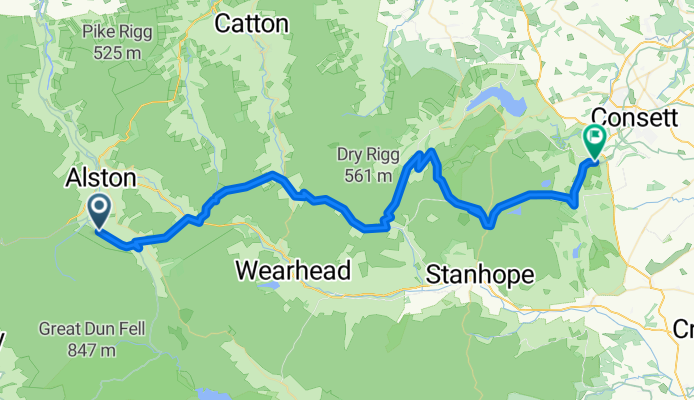 Alston to Castleside