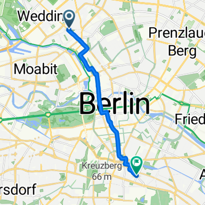 Ruheplatzstraße, Berlin nach Blücherstraße, Berlin