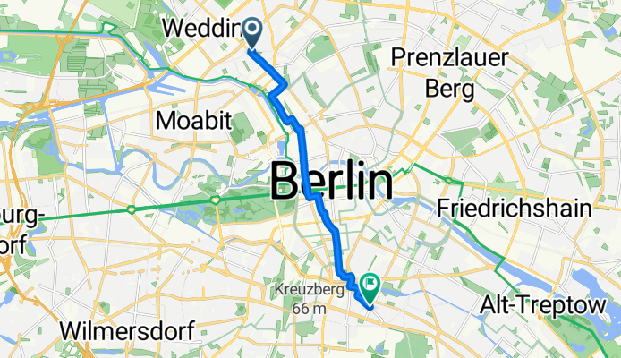 Ruheplatzstraße, Berlin nach Blücherstraße, Berlin