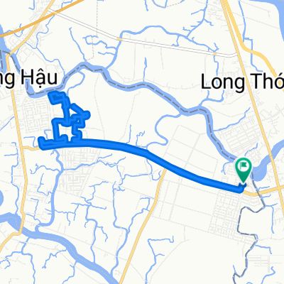X. Long Hậu, H. Cần Giuộc to X. Long Hậu, H. Cần Giuộc