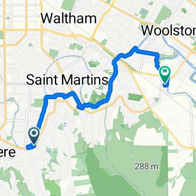 Enticott Pl, Christchurch to Woolston, Christchurch