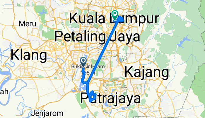 Jalan Dahlia 1f to Lebuh Ampang