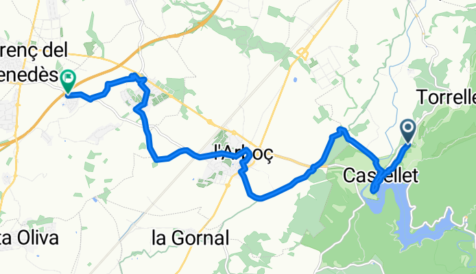 Castellet - Sant Jaume dels Domenys