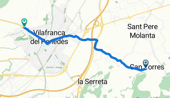 Avinyonet del Penedès - Vilafranca del Penedès