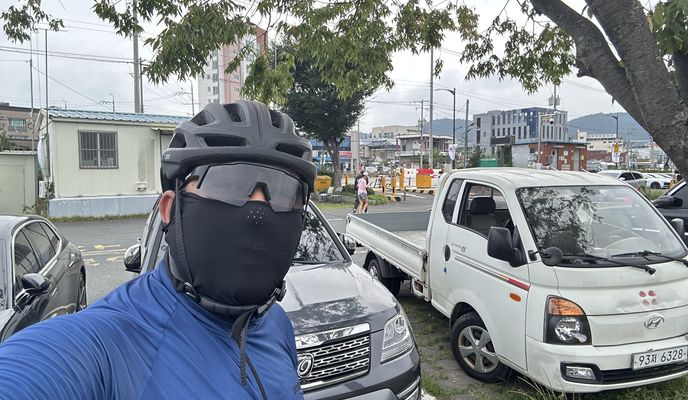 Foto 2 der Bikemap-Route "신정동, 울산광역시에서 신정동, 울산광역시까지"
