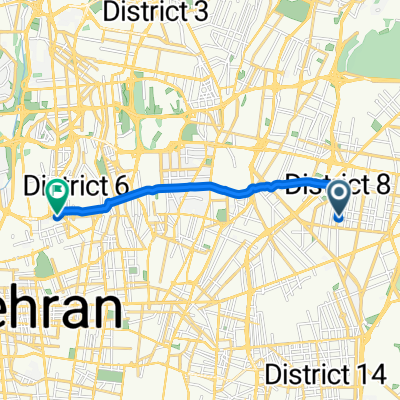 اعتمادی, Tehran to 2nd, Tehran