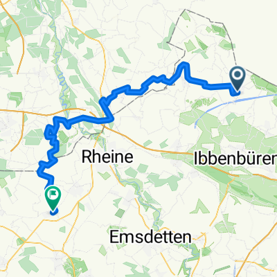 Route zu Hotel zur Post