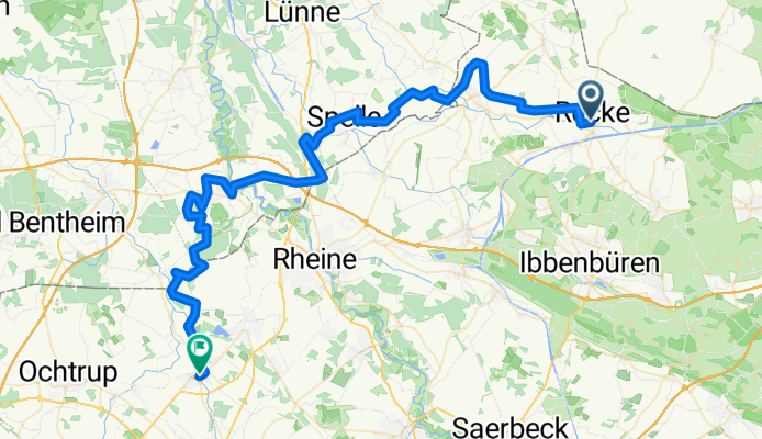 Route zu Hotel zur Post