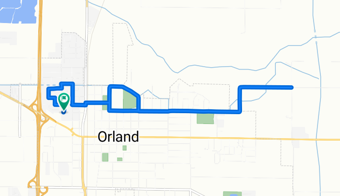 Route in Orland
