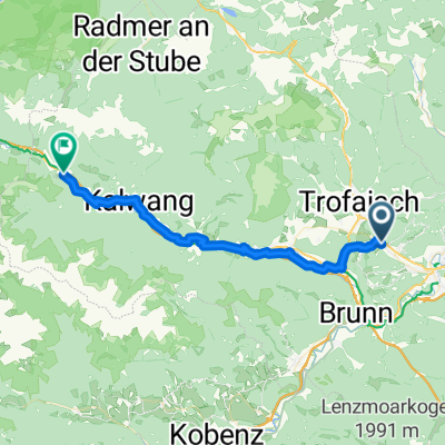 Hammergasse, St. Peter-Freienstein nach Wald am Schoberpaß, Wald am Schoberpaß