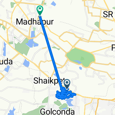 Route to Jai Hind Gandhi Road