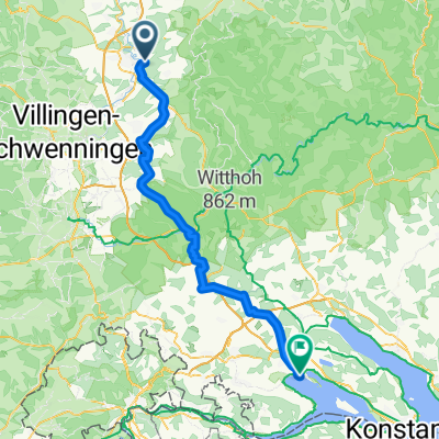 Von Göllsdorf bis Radolfzell am Bodensee