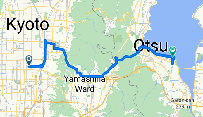 Kyoto to Otsu